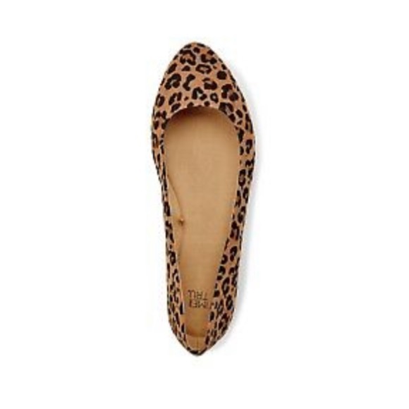 Leopard Print Ballet Flat - Wide Sizes - Picture 2 of 3